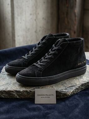 COMMON PROJECTS Suede High-Top Sneakers